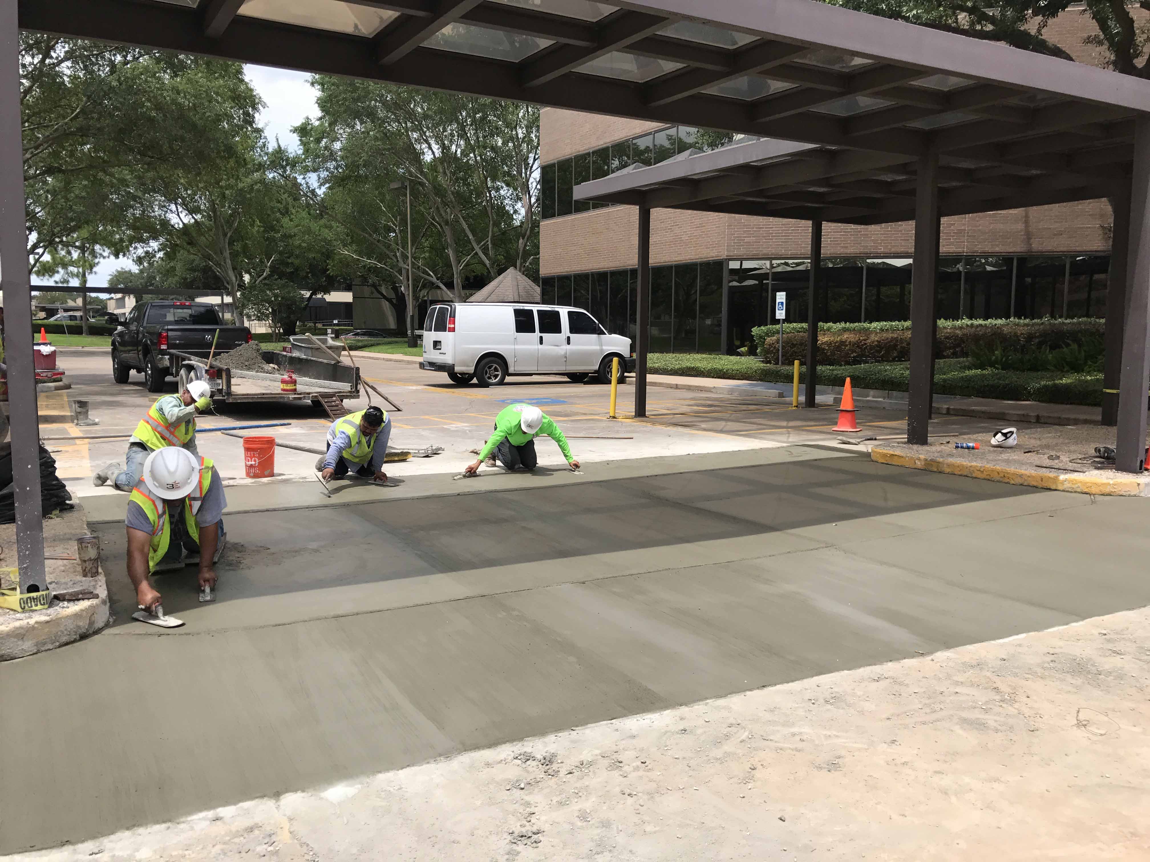 Office Building Paving